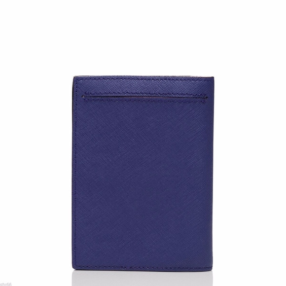 Kate Spade Blue Passport Holder NWT! EMPORER BLUE! - Picture 13 of 16